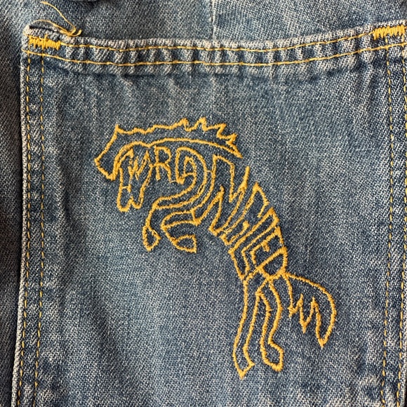 Vintage Wrangler Denim Embroidered back pocket - Picture 5 of 7